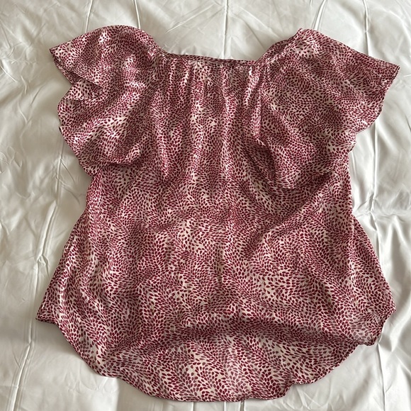 VICI Sheer Floral Pink Women's Top size small - Picture 7 of 8